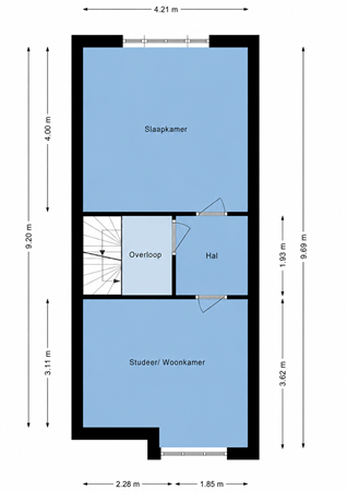 Floor plan - Valutaboulevard, 1060 RX Amsterdam 